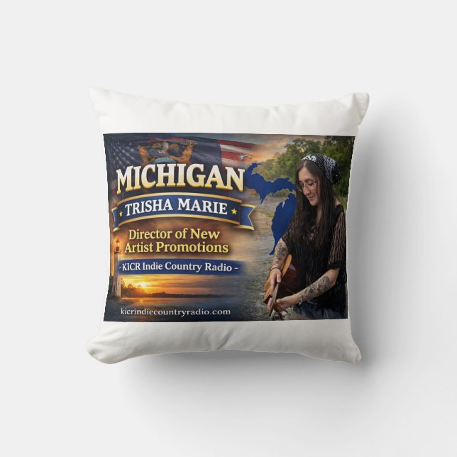 Trisha Marie Pillow Kussen (Voorkant)
