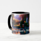 Trishaan's Morning Tea Mok (Voorkant links)
