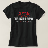 TRISHERPA Tri Sherpa Triathlon Geïnspireerde haul  T-shirt (Design voorkant)