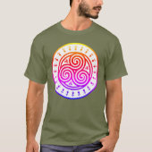 Trisĭ Breizh - Rainbow T-shirt (Voorkant)
