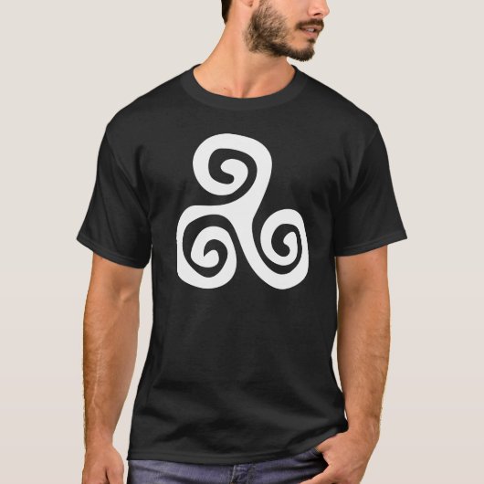 Triskel Celtic Wheel of Life T-shirt (Voorkant)
