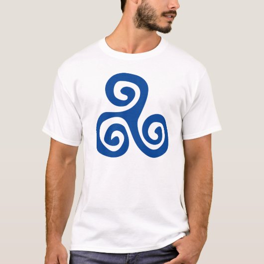 Triskel Celtic Wheel of Life T-Shirt (Voorkant)