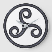 Triskel Clock Grote Klok (Voorkant)