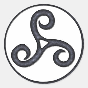 Triskel Ronde Sticker