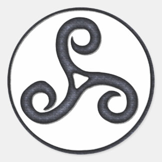 Triskel Ronde Sticker
