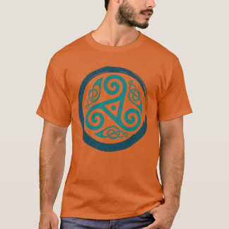 Triskele Keltische Knoop vriend T-shirt