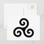 Triskelion Briefkaart (Voorkant / Achterkant)