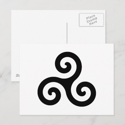Triskelion Briefkaart (Voorkant / Achterkant)