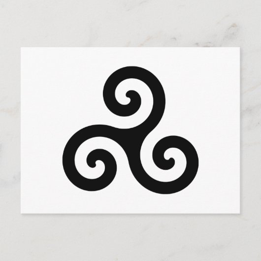 Triskelion Briefkaart (Voorkant)