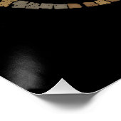 Triskelion Celtic - Triple Spiral Symbool - Mosaic Perfect Poster (Hoek)