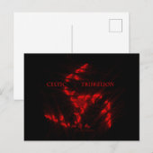 ☼ TRISKELION - CELTISCHE ☼ BRIEFKAART (Voorkant / Achterkant)