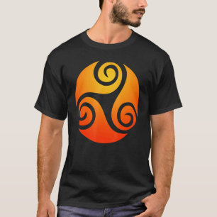 Triskelion Mystic Symbol Spiritueel T-shirt
