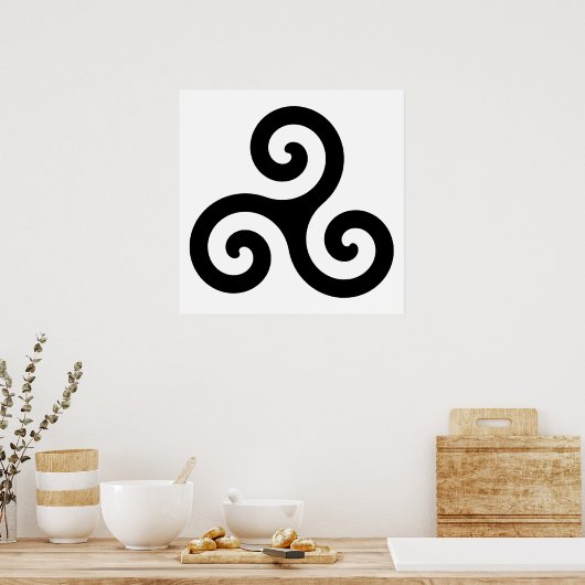Triskelion Poster (Keuken)
