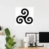 Triskelion Poster (Thuiskantoor)