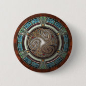 Triskelion Round Button (Voorkant)