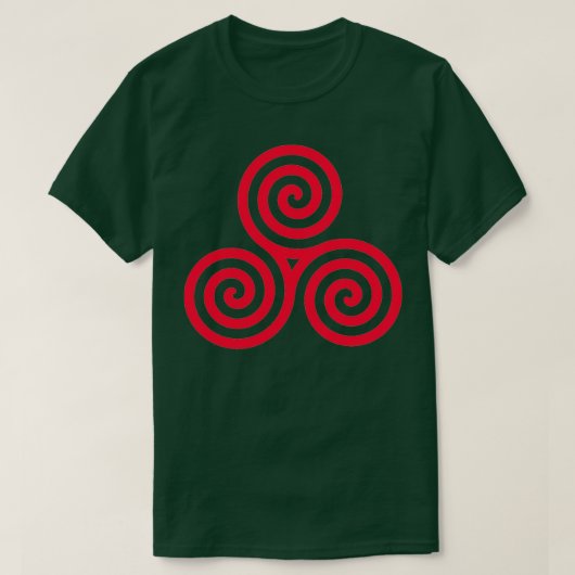 Triskelion Spiral T-shirt (Design voorkant)