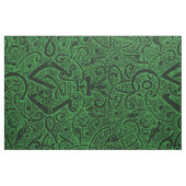  Triskle Celtic Trinity Knot Ivy Green Stof (Fat Quarter)