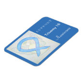 Trisomy 18 Awareness Ribbon Angel Magnet Magneet (Linkerzijde)