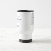 Trisomy 18 Foundation Personalized Travel Mug Reisbeker (Center)