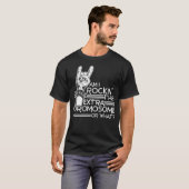 Trisomy 21 Down Syndrome Rockin T-shirt (Voorkant volledig)