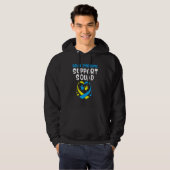 Trisomy 21 Support Squad Down Syndrome Awareness Hoodie (Voorkant volledig)