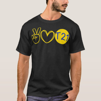 Trisomy T21 Vrouwen, Mannen en Toddler Down Syndro T-shirt