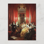 Trissotin leest zijn Sonnet Briefkaart (Voorkant)