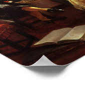 Trissotin leest zijn Sonnet Poster (Hoek)