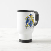 Trist Family Crest Reisbeker (Voorkant rechts)