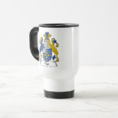 Trist Family Crest Reisbeker (Voorkant links)