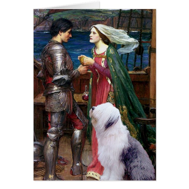 Tristam en Isolde-Old English Sheepdog 1 (Voorkant)