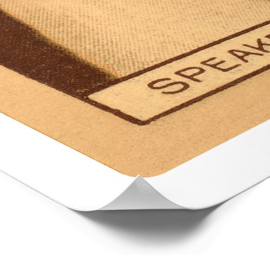 Tristam luidspreker Red Sox Baseball 1912 Poster (Hoek)