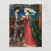 Tristan and Isolde, c. 1916 by John Waterhouse Briefkaart (Voorkant)