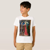 Tristan and Isolde, c. 1916 by John Waterhouse T-shirt (Voorkant volledig)