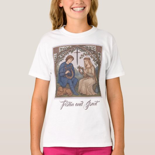 Tristan and Isolde legend T-shirt (Voorkant)