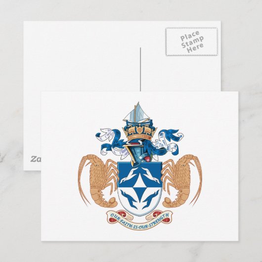 Tristan da Cunha Briefkaart (Voorkant / Achterkant)