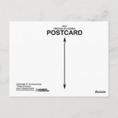 Tristan da Cunha Briefkaart. Echte foto van Edinbu Briefkaart (Achterkant)