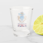 Tristan da Cunha Shot Glas (Achterkant)