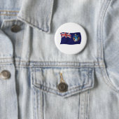 Tristan da Cunha Vlag Knop Ronde Button 5,7 Cm (In situ)