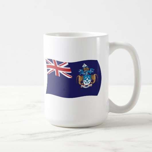 Tristan Da Cunha Vlag Mok (Rechts)