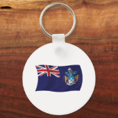 Tristan Da Cunha Vlag Sleutelhanger (Voorkant)