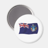 Tristan da Cunha Vlagmagneet Magneet (Voorkant / Achterkant)