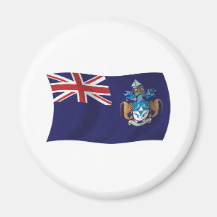 Tristan da Cunha Vlagmagneet Magneet