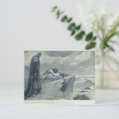 Tristan en Isolda" Briefkaart (Staand voorkant)