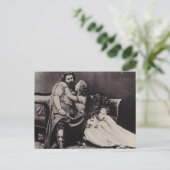 Tristan en Isolde Briefkaart (Staand voorkant)