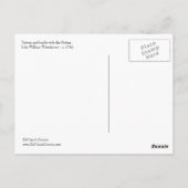 Tristan en Isolde Briefkaart (Achterkant)