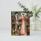 Tristan en Isolde Briefkaart (Staand voorkant)