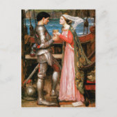 Tristan en Isolde Briefkaart (Voorkant)