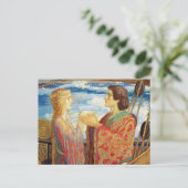 Tristan en Isolde, ca. 1912 door John Duncan Briefkaart (Staand voorkant)