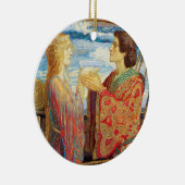 Tristan en Isolde, ca. 1912 door John Duncan Keramisch Ornament (Rechts)